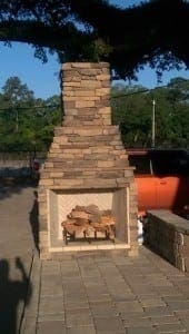 Outdoor Fireplace 3