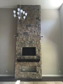 Fireplace before and after projects