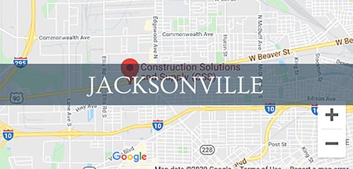 Construction Solutions Jacksonville showroom